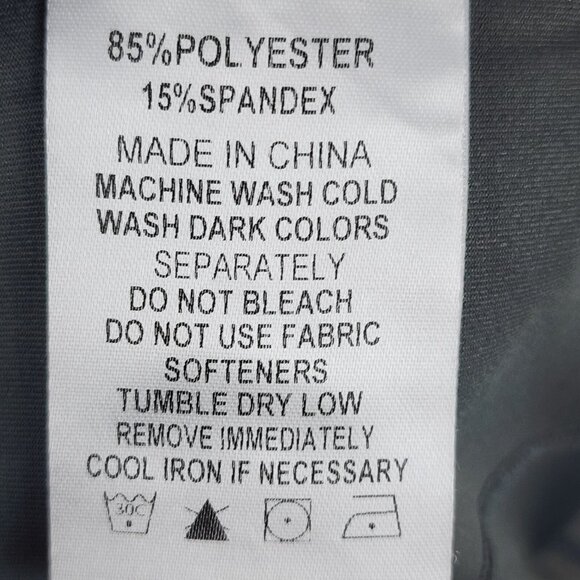 Deolax Shirt Mens XXL Gray 1/4 Zip 4 Way Stretch Performance Golf Pullover NWT - Picture 10 of 10